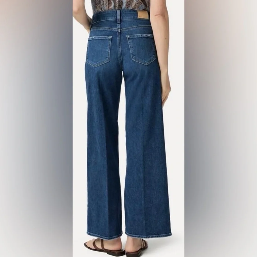 PAIGE Dark Blue Flare Jeans - Picture 6 of 15